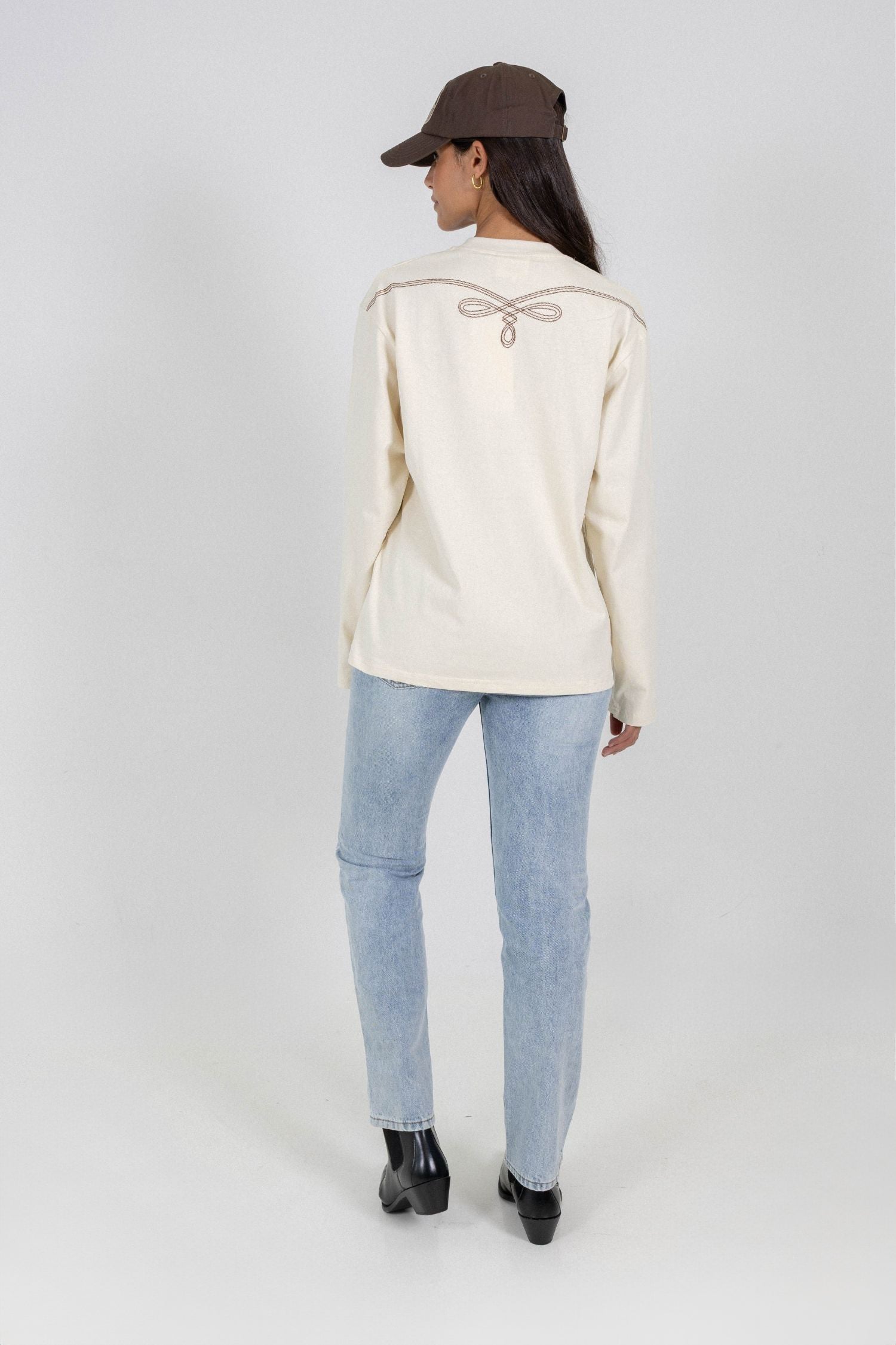 TOP LASSO VINTAGE WHITE