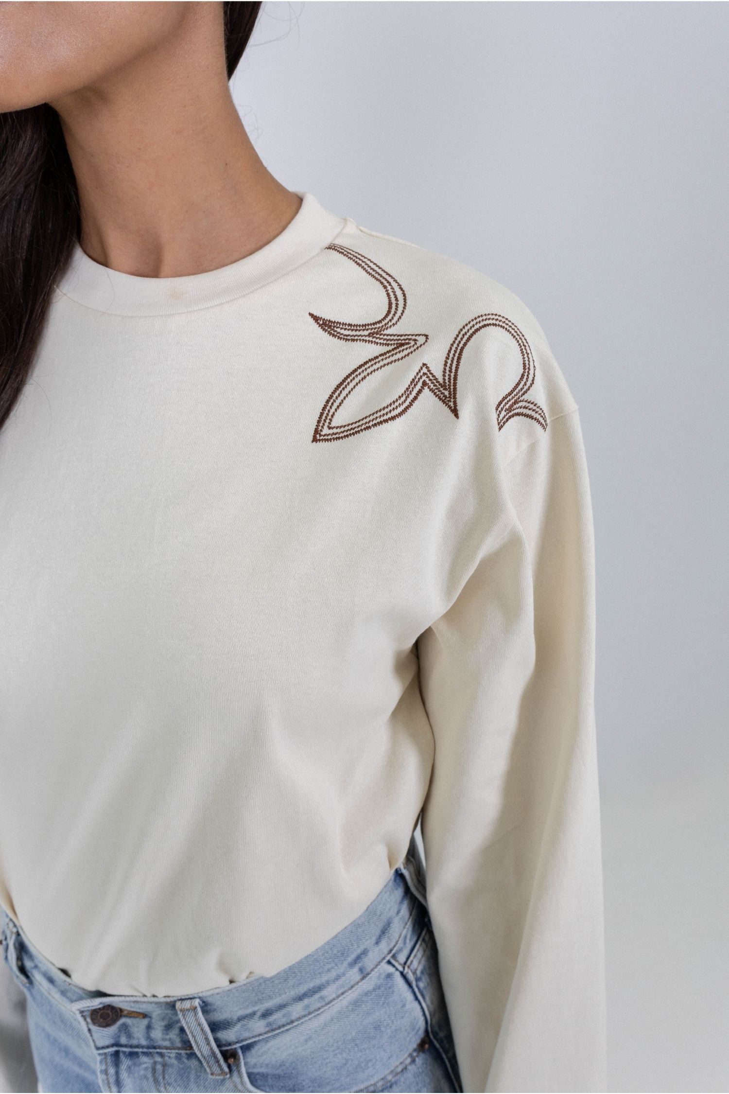 TOP LASSO VINTAGE WHITE