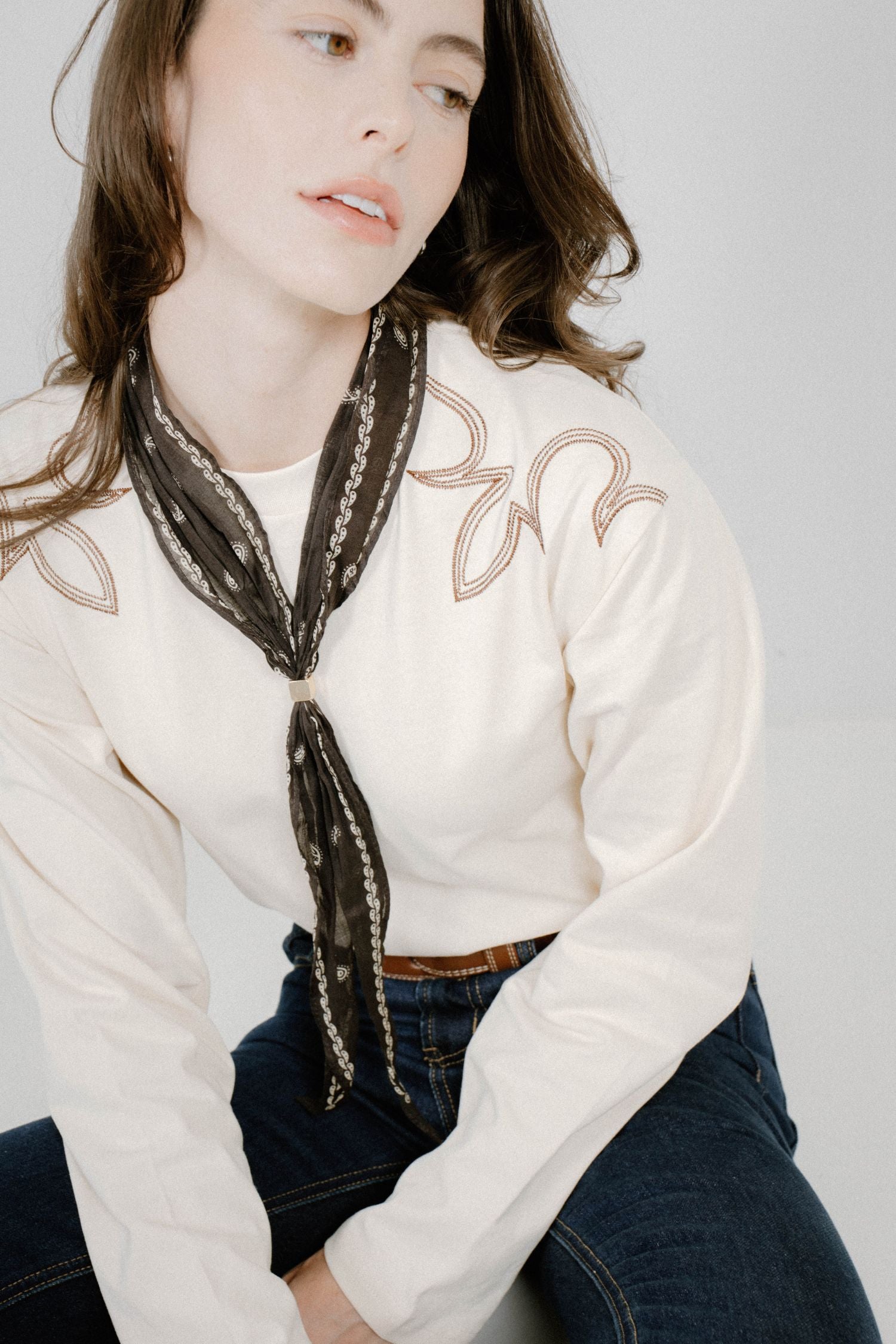 TOP LASSO VINTAGE WHITE