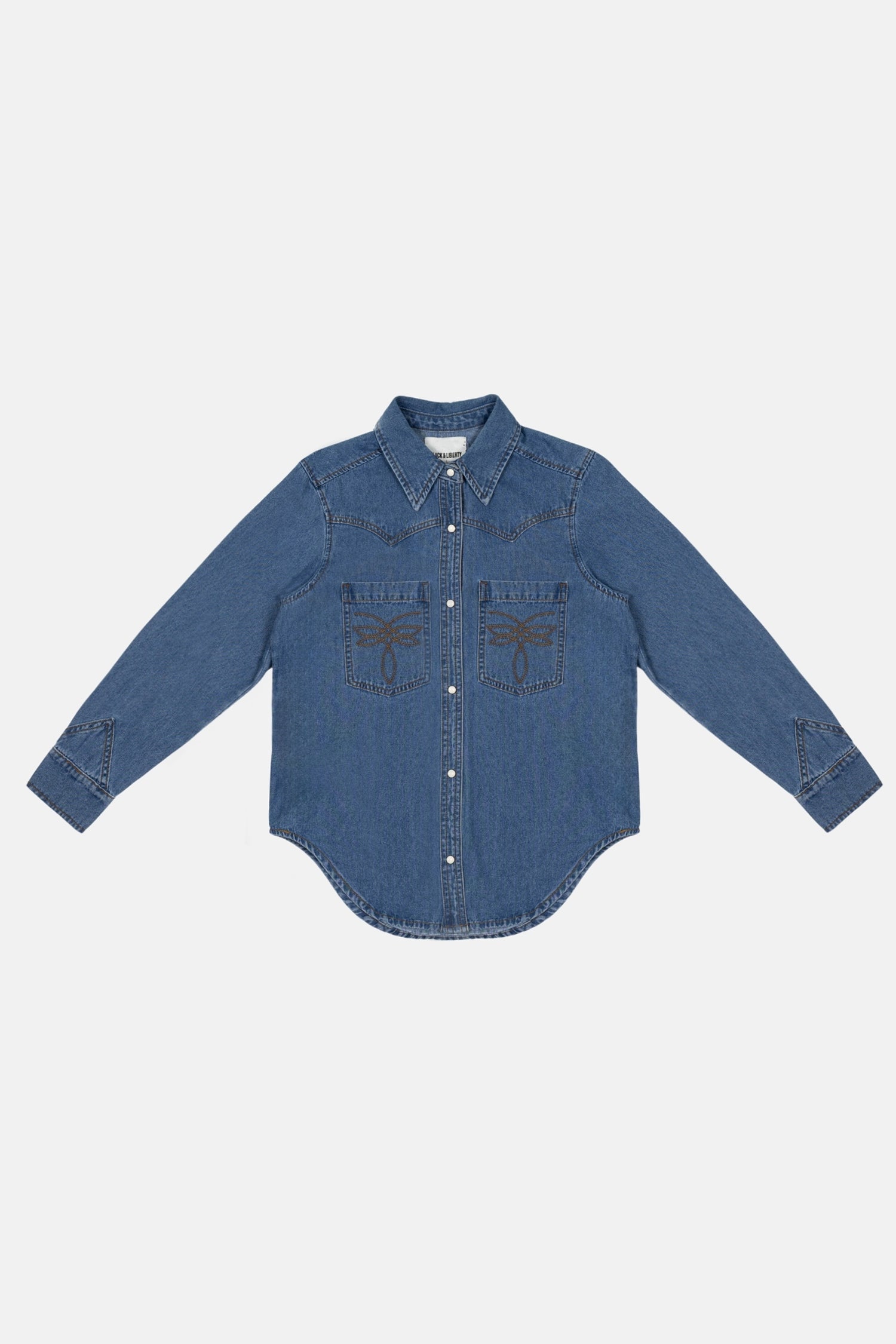 DAKOTA DENIM SHIRT - LIGHT BLUE