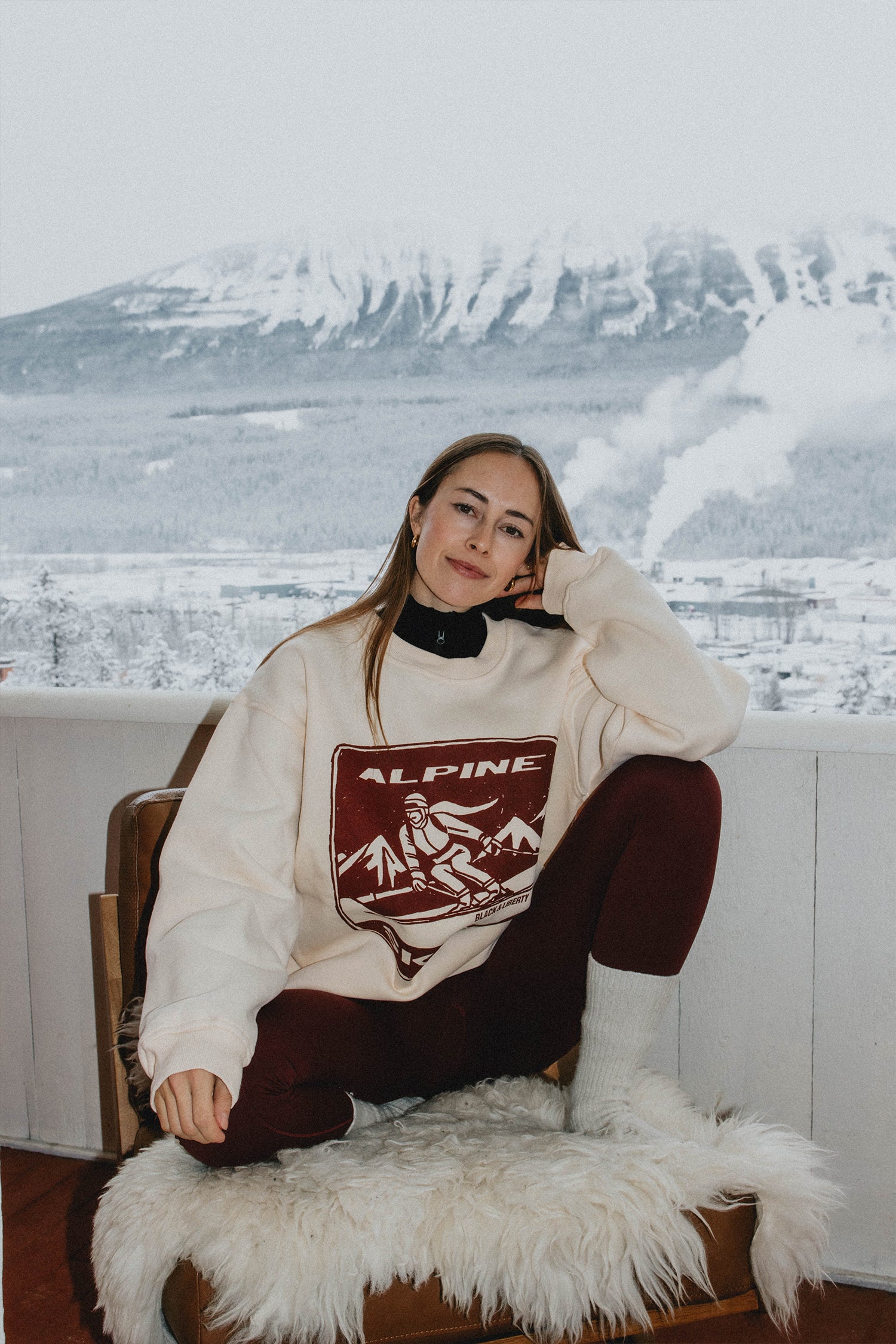 ALPINE SKIING SWEATSHIRT