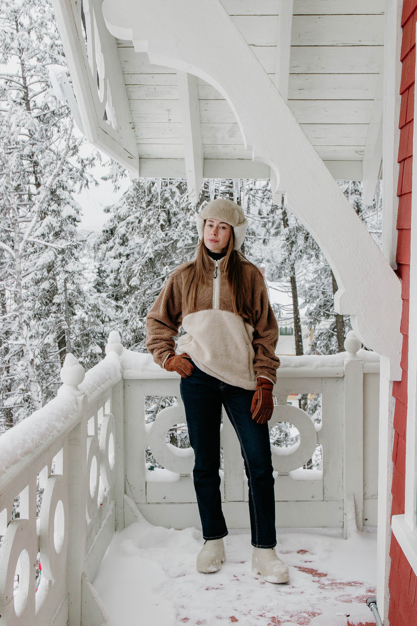 ALPINE SWEATER CINNAMON