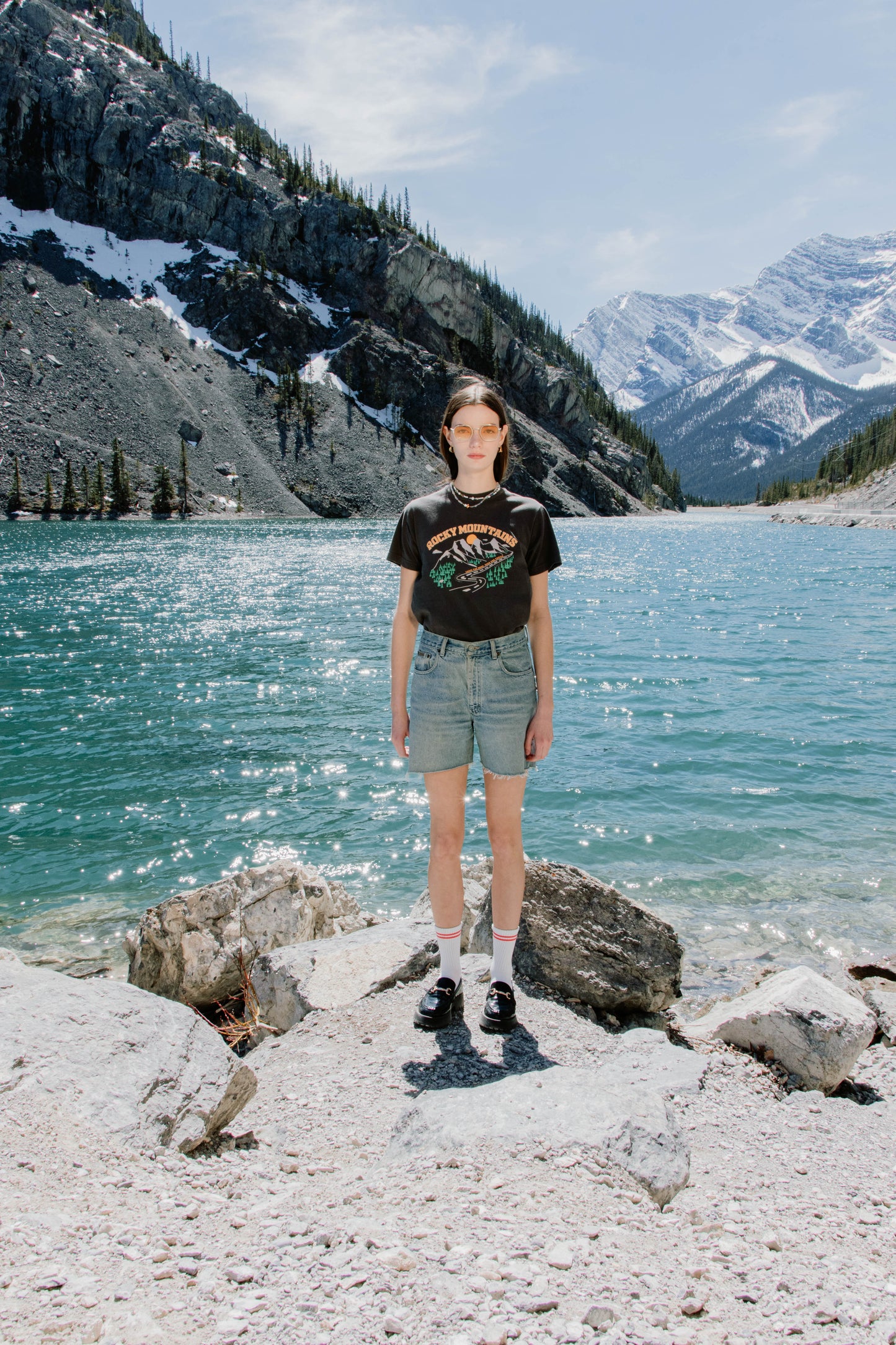 Rockies Tee - Vintage Black