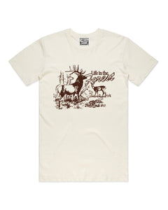 Life In The Forest Tee - Natural