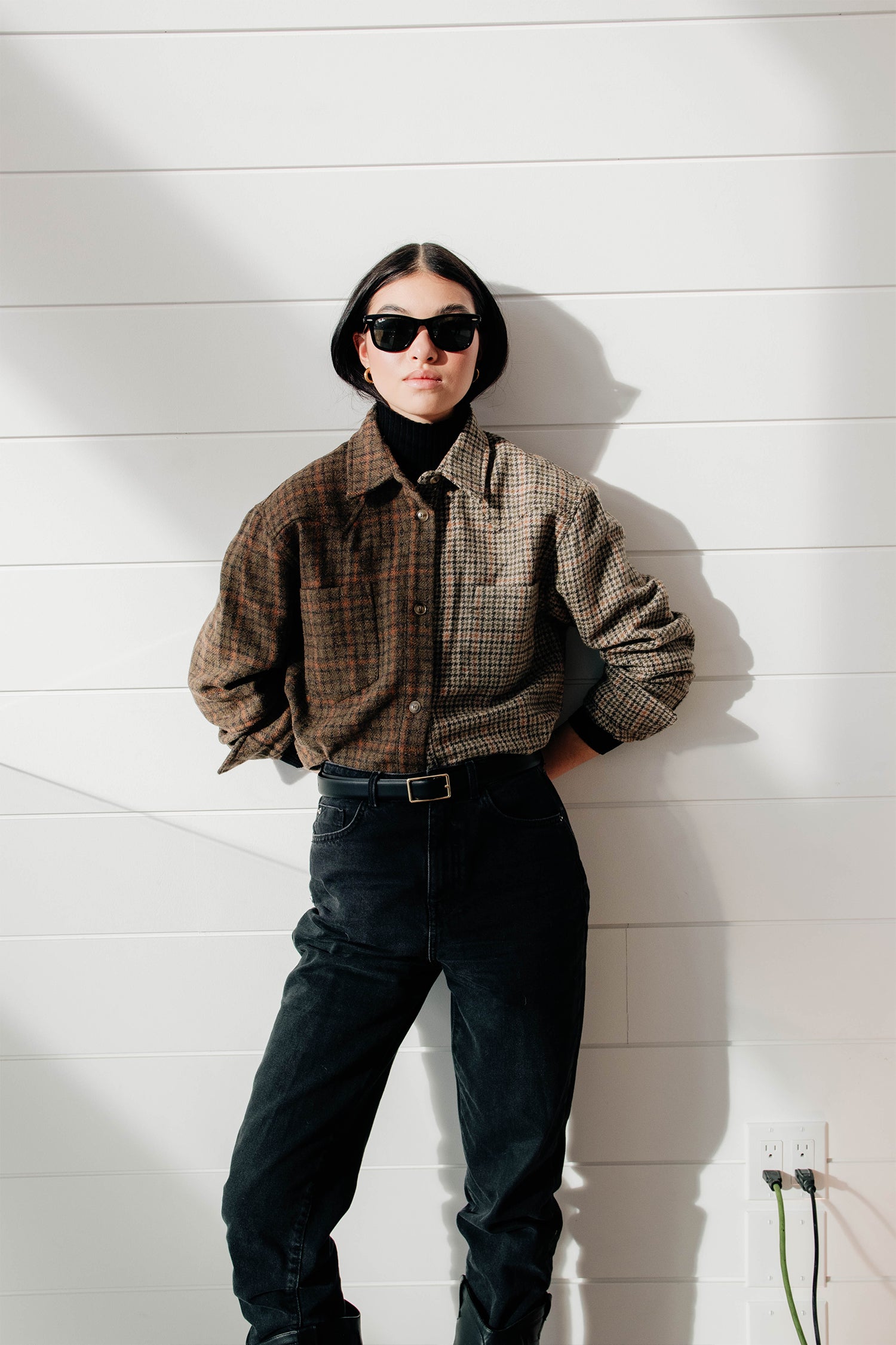 WESTERN SHIRT TWO TONED