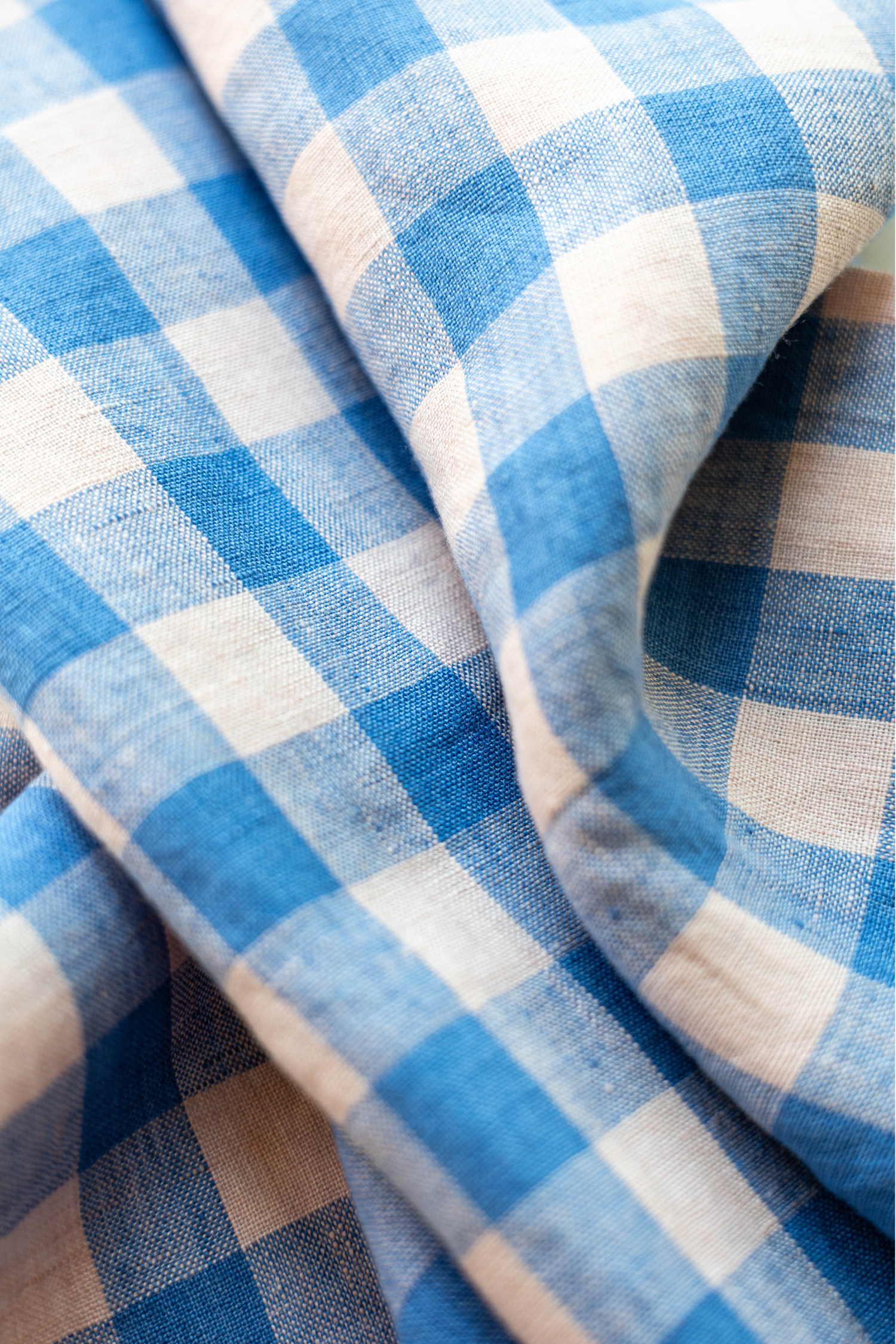 BARDOT TOP - GINGHAM