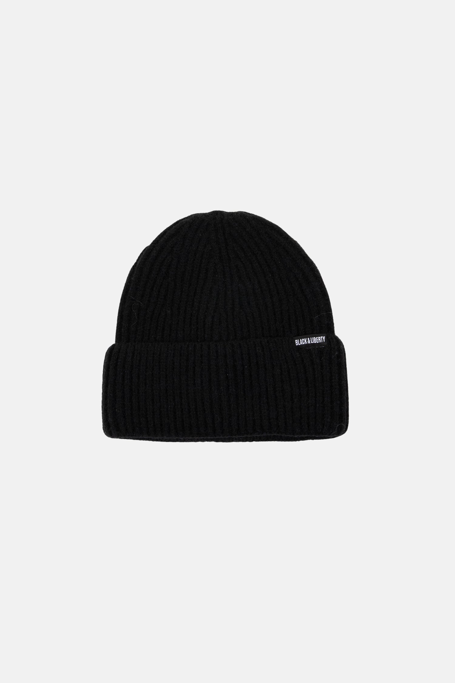 ONYX RIB KNIT BEANIE