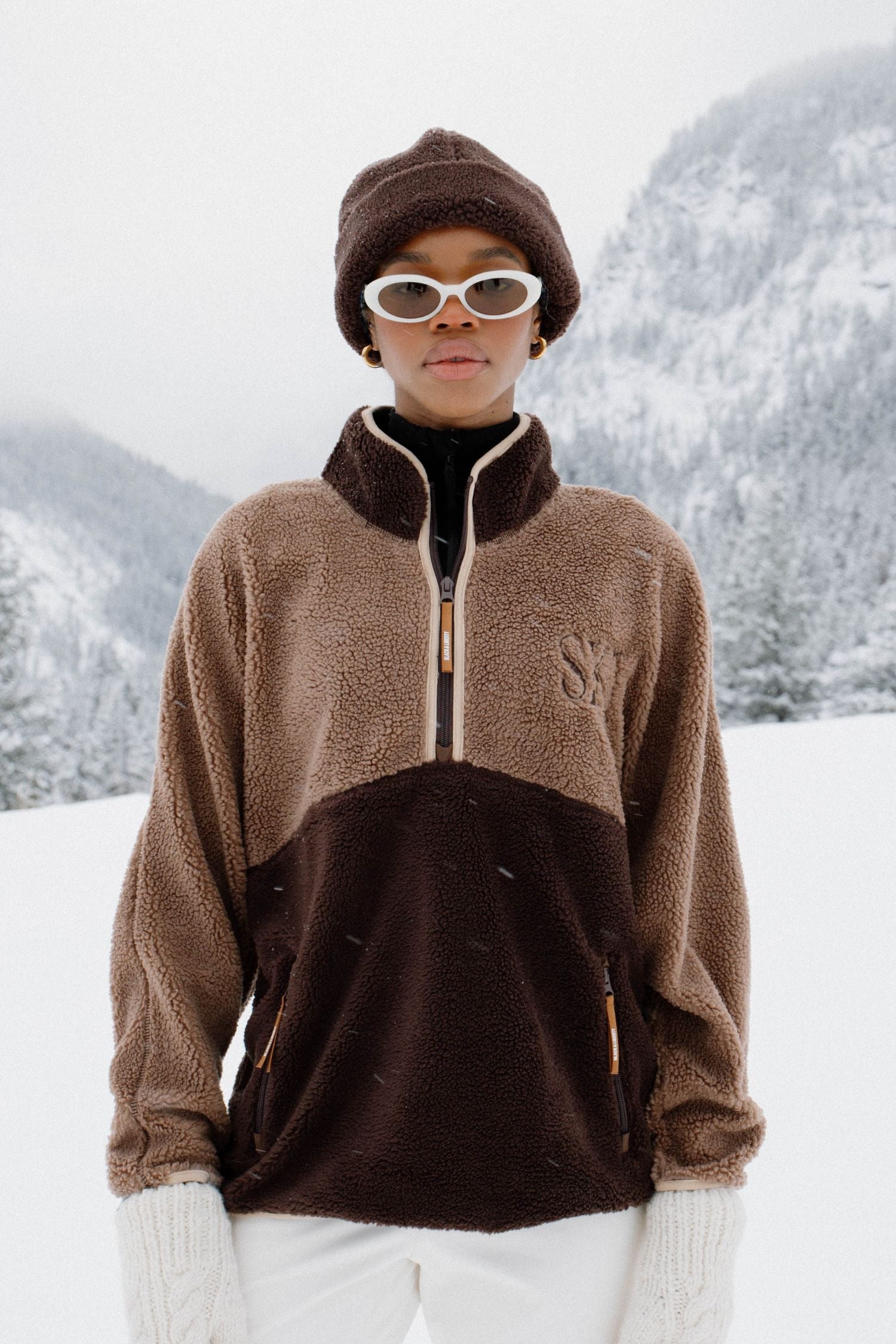 ALPINE SWEATER COFFEE BEAN