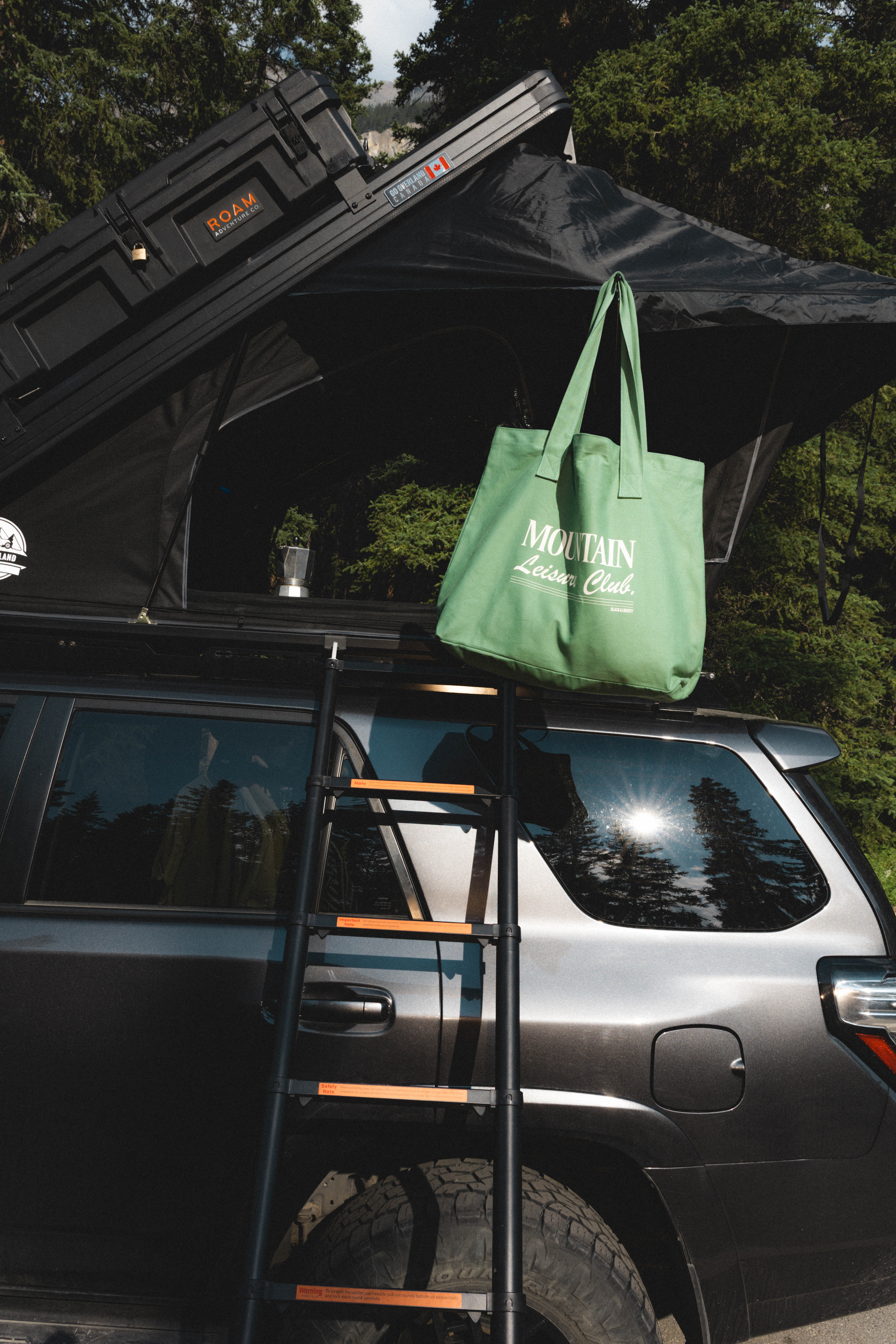 MOUNTAIN LEISURE TOTE BAG