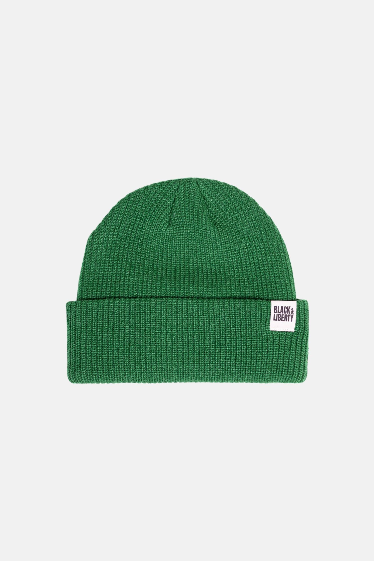 MATCHA RIB KNIT BEANIE