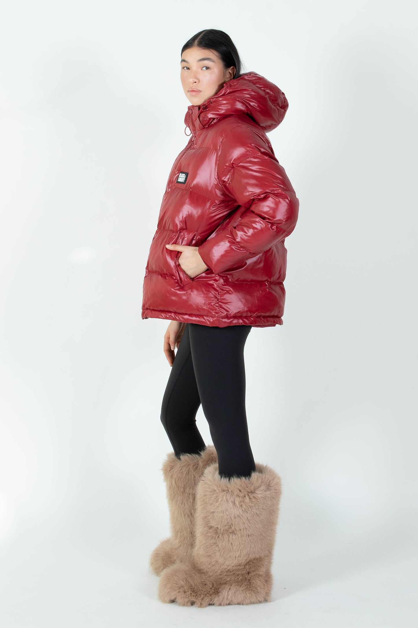 THE NORDIC JACKET BERRY