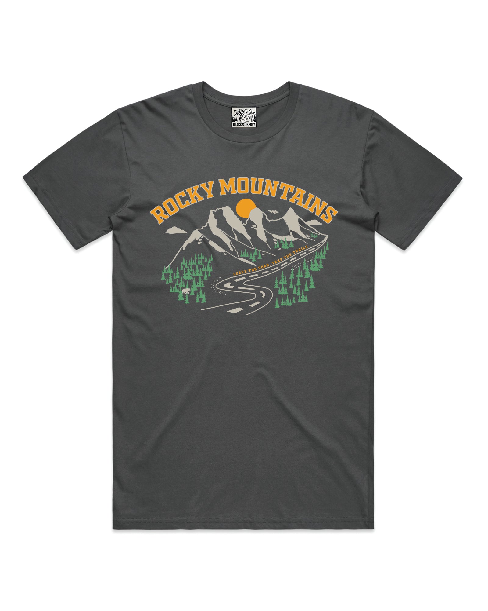 Rockies Tee - Vintage Black