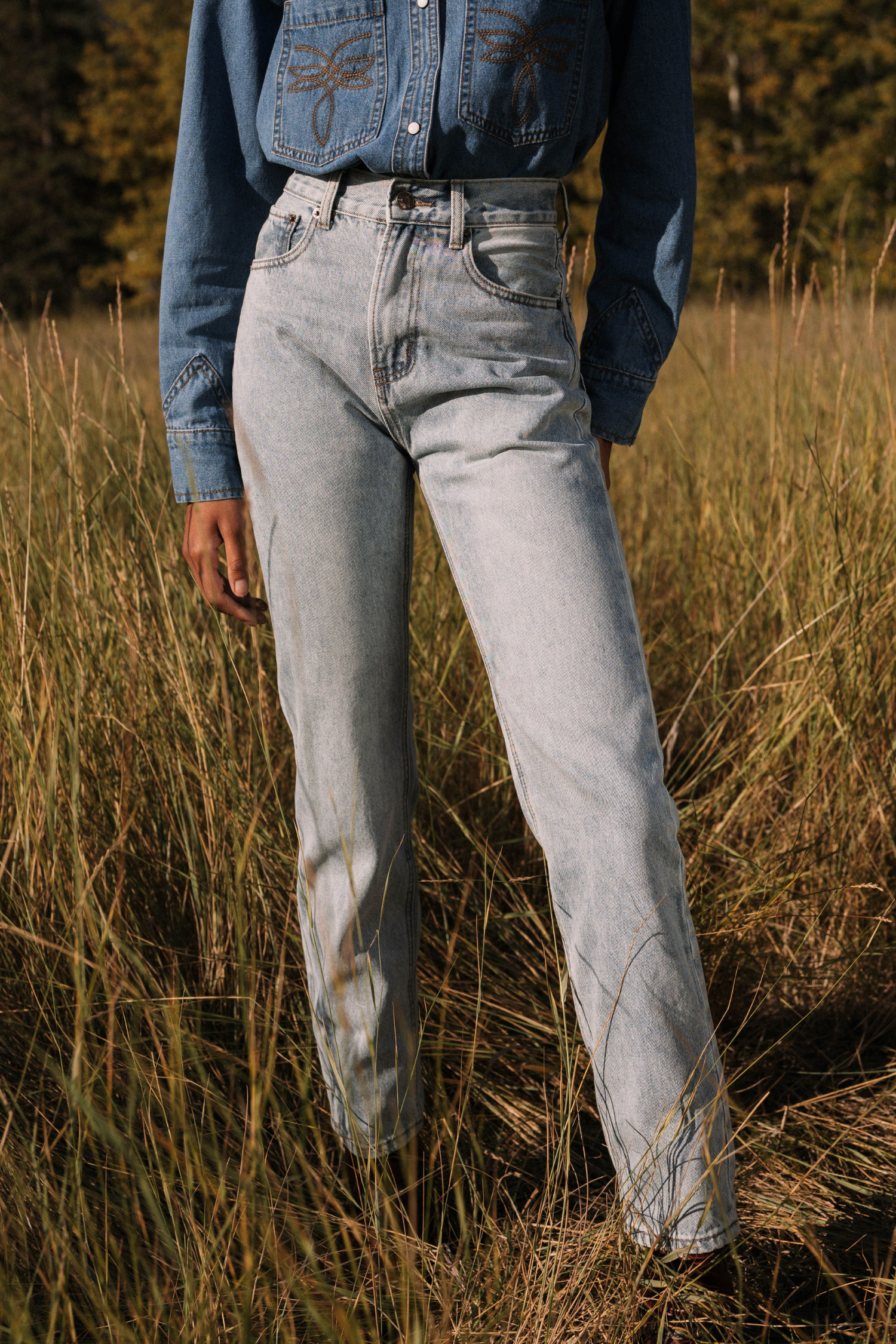 HERITAGE JEAN LIGHT BLUE