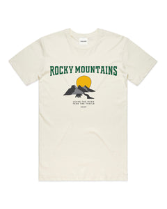 Rocky Mountains Tee - White